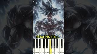 Dragón BALL  cover intro  instrumental piano shorts dragonball anime [upl. by Rianna451]