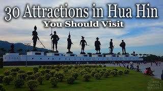 30 Attractions in Hua Hin You Should Visit [upl. by Acirne]