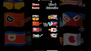 China Vs Philippines editzshortvideocountryballs [upl. by Becka]