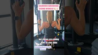 How To Kneeling Dual Lat Pulldown for WINGS 🪽 [upl. by Annaihr64]