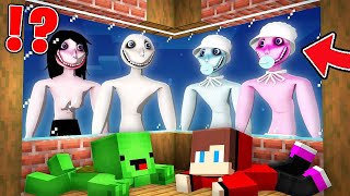 Surviving the Lunar Nightmare Scary Moon Maze Challenge in Minecraft [upl. by Shelby]