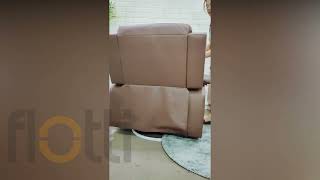 Athalia 1Seater Air Leather Manual Recliner w Rocking amp Swivel [upl. by Nnylhsa]