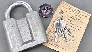 1594 I Couldn’t Pick This Soviet Lock On My 1st Try [upl. by Toland]