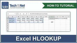 How to use the HLOOKUP function in Excel [upl. by Sancho163]