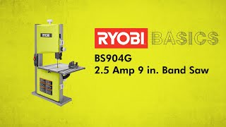 RYOBI BASICS Band Saw [upl. by Ayerf]