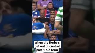 Celtic vs rangers bad tackles [upl. by Yajeet]