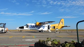 Inflight  Alderney  Guernsey  Aurigny Dornier [upl. by Kowalski]