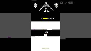 Disbelief Papyrus phase 2 theme 1 🦴 Xpotato Bouncing Square [upl. by O'Donnell]