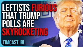 Leftists FURIOUS That Trump Polls Are SKYROCKETING Shocked That Polls Go Up Every Day [upl. by Aisile]