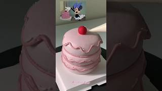 Creating minnie mouse cake 🎂😳😋 [upl. by Ititrefen]