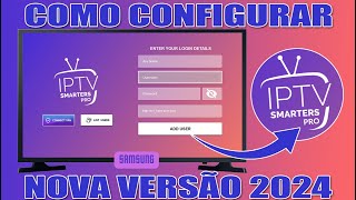 Como Criar o Login no Iptv Smarters Pro em 2024 versão top [upl. by Gardel]