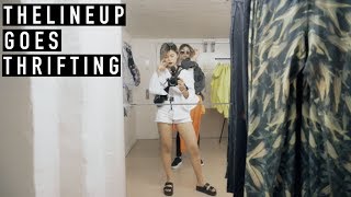 TheLineUp Goes Thrifting  Vlog [upl. by Roane]