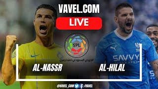 AlNassr vs AlHilal Live  Saudi Pro League  Cristiano Ronaldo vs Neymar [upl. by Nodnal]