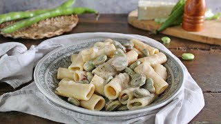 PASTA FAVE E PECORINO il primo piatto facile e veloce per il 1 Maggio La cucina di Rita [upl. by Hcib469]