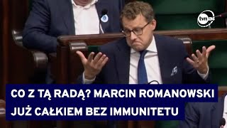 Rada Europy uchyliła immunitet Romanowskiego quotZnacząca większość wysoka frekwencjaquot TVN24 [upl. by Eelirem]