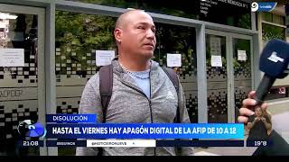 AFIP hasta el viernes hay apagón digital para realizar trámites en el organismo [upl. by Edorej]