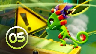 YookaLaylee and the Impossible Lair 100 Walkthrough Part 5  Windmill Way amp Production Path [upl. by Ardaed118]