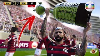 FLAMENGO 2 x 1 RIVER PLATE  LIBERTADORES RECRIADA NO PES 2020  FLAMENGO BICAMPEÃO DA LIBERTADORES [upl. by Solley]