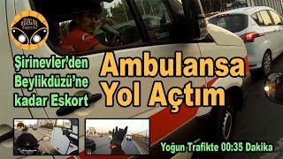 Ambulansa Yol Açtım  Rüzgar Terbiyecisi  112 Acil haber  Motovlog [upl. by Yessydo]