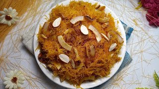 Meethi Seviyan Recipe  Dry Fried Vermicelli Recipe  Bhuni Seviyan Recipe  Sweet Recipe trend [upl. by Eimarrej]