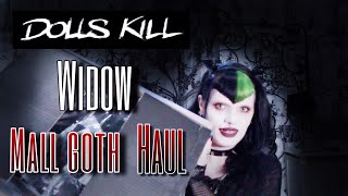 Dollskill House of Widow MALL GOTH Haul  Victoria Lovelace [upl. by Amadeus613]