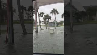 sanibelisland hurricanehelene Casa Ybel flooding 09262024 Tide amp Storm Surge Rushing In flood [upl. by Eldnek]