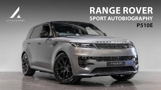 Range Rover Sport Autobiography P510e  Walkaround [upl. by Vijar]