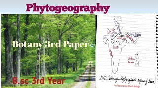 Phytogeography Bsc 3rd Year Botany 3rd Paper Phytogeographical resion in India UmeshBiology [upl. by Annoyt]