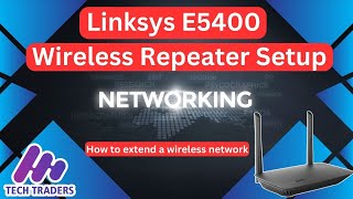 Linksys E5400  How to setup linksys router wireless repeater [upl. by Dorca409]