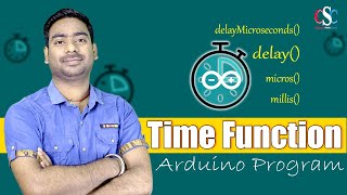 Time Function in Arduino  delay  delayMicroseconds  micros  milis  arduino iot [upl. by Lynna]