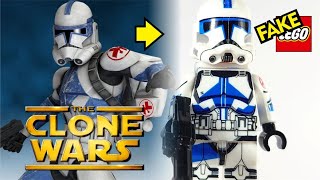 Unofficial New Lego Clone Medic Trooper Kix 501st Clone Wars Minifigures WM 2248 [upl. by Afital]