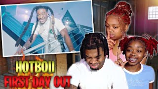 HOTBOII FREE🔥 Hotboii quot911quot First Day Out Official Video  REACTION [upl. by Dyoll]