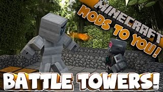 Minecraft Battle Tower Mod  MODS TO YOU [upl. by Jarrod707]