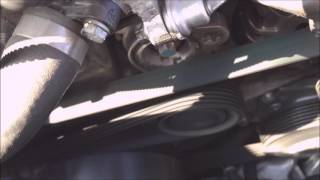 BMW n52 Serpentine belt tensioner failure [upl. by Loni]