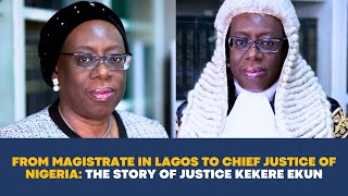 From Magistrate in Lagos to Chief Justice of Nigeria The Story of Justice KekereEkun [upl. by Ycul]