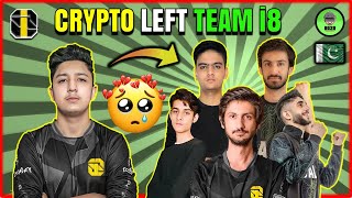 CRYPTO LEFT TEAM i8 🥺💔 UZM GHOOST BLADE REACTS 😓 [upl. by Jordain807]