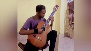 Adia  Oliver Ngoma cover guitare classique  Yves Adjalité [upl. by Anayit61]