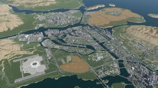 I finished my Amsterdam inspired project 250K  Cities Skylines 2  Cinematic [upl. by Enelehcim]