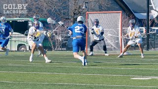 Colby Mens Lacrosse vs Williams [upl. by Yelyab]