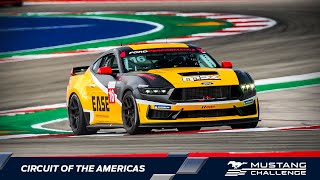 Race 1 I Circuit of The Americas I Mustang Challenge  Ford Performance [upl. by Oirasan976]