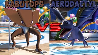 Pokemon battle revolution  Kabutops vs Aerodactyl [upl. by Jammin788]