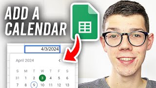 How To Add Calendar Picker In Google Sheets  Full Guide [upl. by Odranoel]