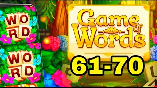 GAME OF WORDS Word Puzzles 61 62 63 64 65 66 67 68 69 70 [upl. by Perl776]