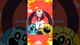 Bubba Bubbaphant🐘 VS Pomni🤡 VS KickinChicken🐥🌈🔥🎉music funny song rap funniestvideo funnymoment [upl. by Viridissa671]