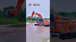 Excavator Cross Canal Skill croscanal excavator [upl. by Canter]