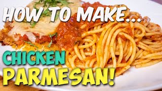 Chicken Parmesan EASY RECIPE  Dad Bod Cooks [upl. by Eleon]