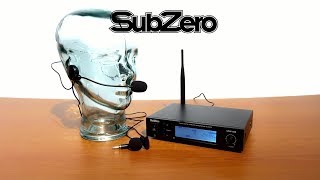 SubZero SZW100L Digital Wireless Lavalier and Headset Mic System [upl. by Panthea45]