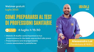 COME PREPARARSI AL TEST DI PROFESSIONI SANITARIE [upl. by Yerffoeg847]