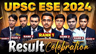 UPSC ESE Result 2024 Celebration 🥳 [upl. by Aihsa]