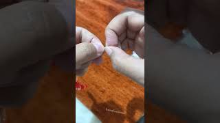 Making beaded bracelet by using 2 stopper amp 1 hook beadedbracelet beadsjewellery prettyjewelry [upl. by Alvera]